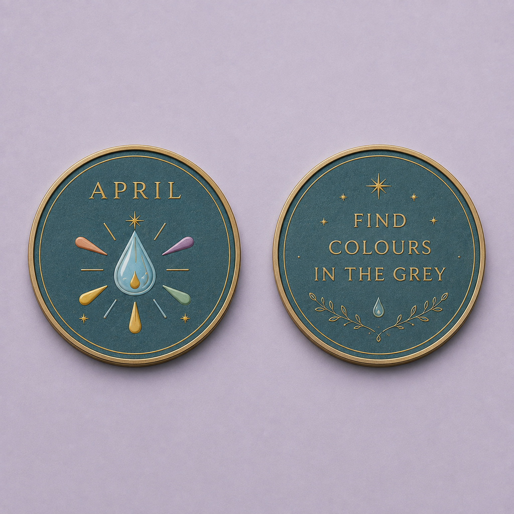April – FIND COLOUR IN THE GREY