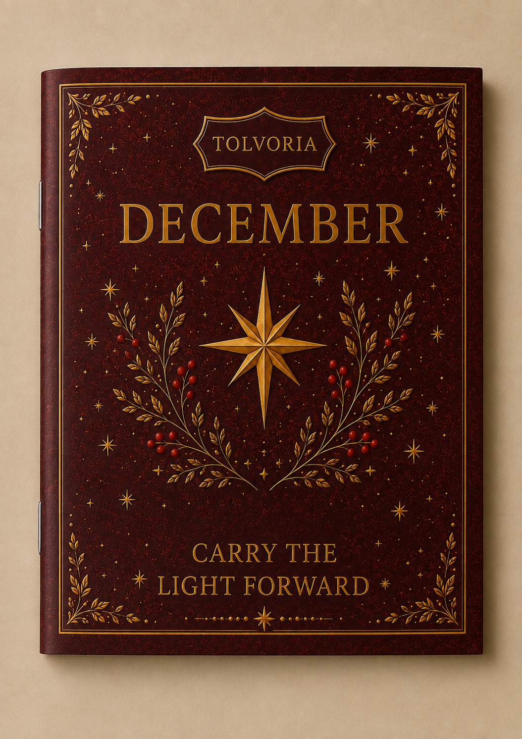 December - CARRY THE LIGHT FORWARD